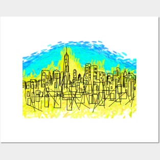 cityscape Posters and Art